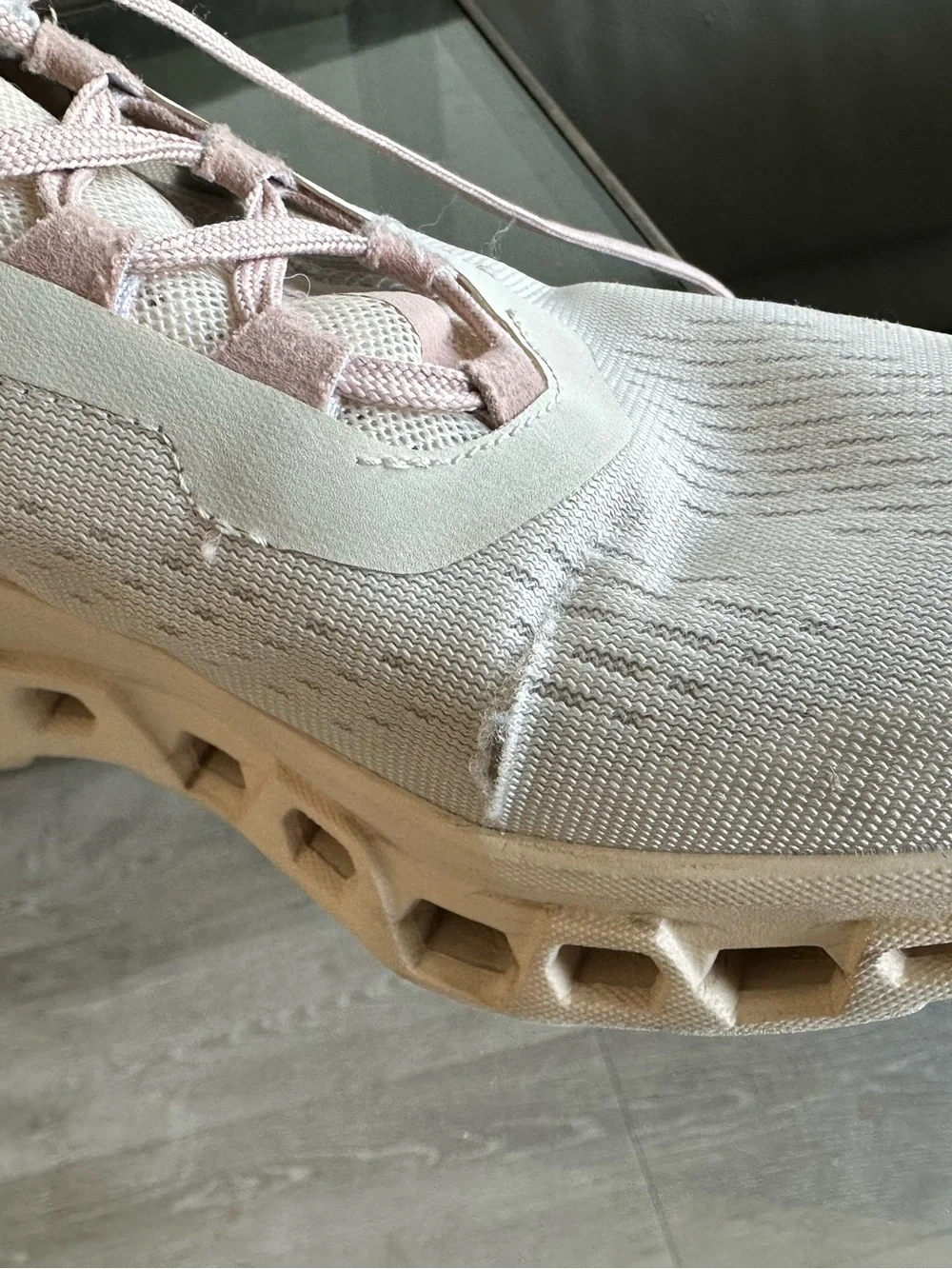 On Running Cloudrunner Women's Running Shoe - Pale Pink 6.5